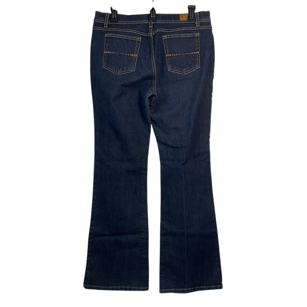 GLO Junior Dark Blue Bootcut Jeans Size 13